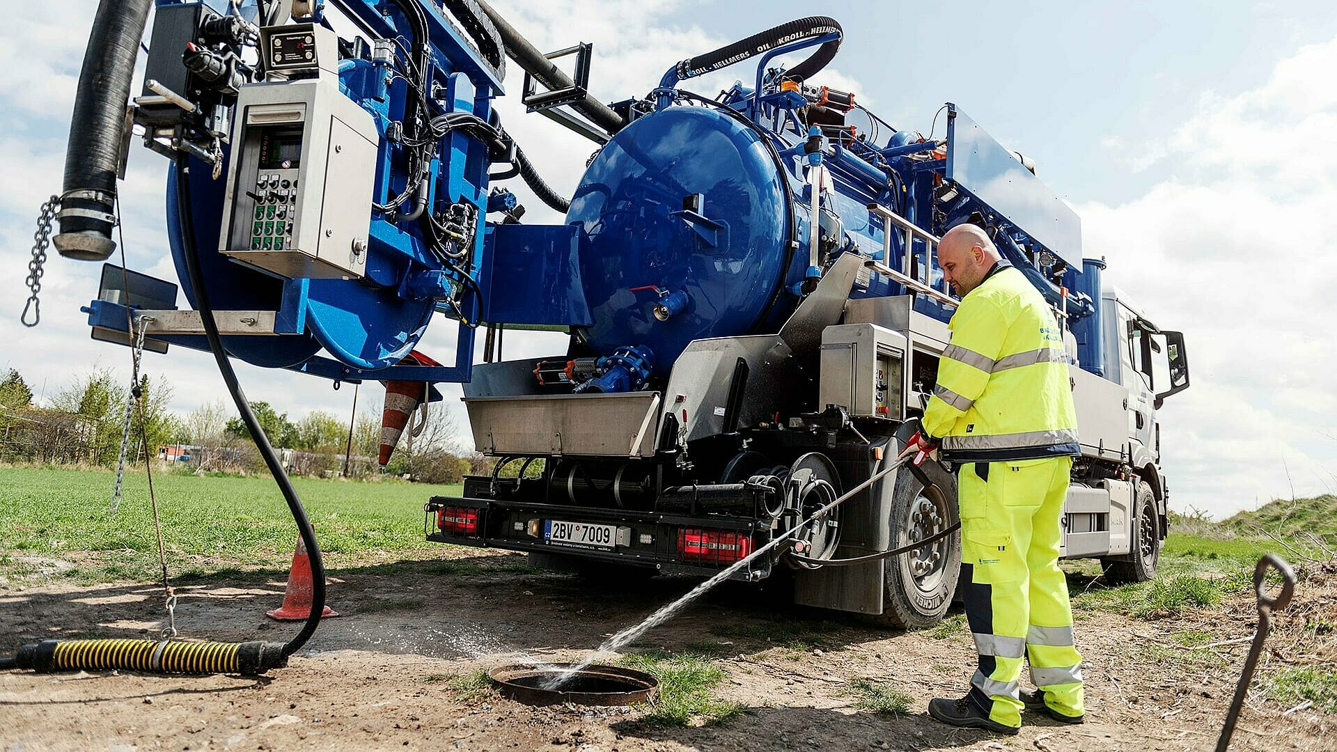 Potřebuji vyvézt jímku